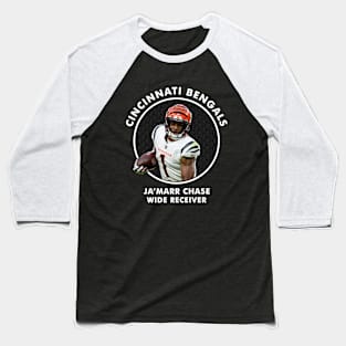 JA'MARR CHASE - WR - CINCINNATI BENGALS Baseball T-Shirt